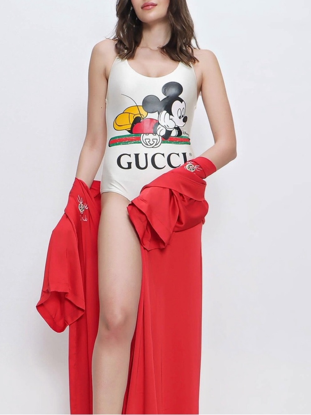 Gucci X Disney one piece swimsuit